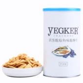 马来西亚进口 跃客脆 Yegker （原味）鱼脆酥片 330g