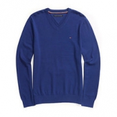 TOMMY HILFIGER 男士 V领 针织衫