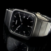 雷达（RADO） R28887162  男士方盘石英手表 陶瓷表带