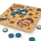 哆啦A梦（Doraemon） 哆啦A梦 木质五子棋 可作黑白棋来玩