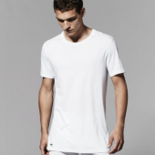 法国鳄鱼（Lacoste）  Essentials Crew-Neck 男士T恤 3件装*2套