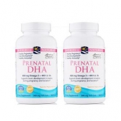 挪威小鱼（Nordic Naturals）  孕妇DHA胶囊 180粒*2瓶 促进胎儿大脑和免疫系统