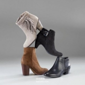 Sam Edelman 女士真皮短靴  $55.99 到手￥485