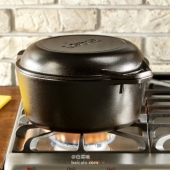 Lodge 洛奇 L8DD3 4.7L双耳砂锅带盖 Prime会员免费直邮含税到手￥293.4