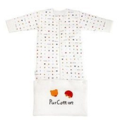 PurCotton 全棉时代 婴幼儿针织夹棉睡袋 1件装+凑单品