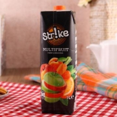 限地区：保加利亚进口 史莱克 STRIKE 混合果蔬汁饮料1L*2