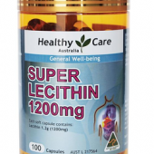 Healthy Care 纯天然大豆卵磷脂胶囊  1200mg 100粒