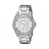 Fossil ES3202 精美水钻多功能时装女表