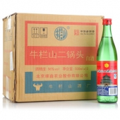 中华老字号，牛栏山 大二锅头 46度 500ml*12瓶箱装  ￥69