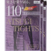 ATSUGI 厚木发热连裤袜110D 2条*3组装M-L码