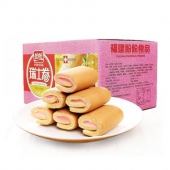 限地区 好价：盼盼瑞士卷 草莓味 1020g*2箱