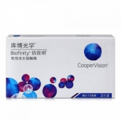 CooperVision库博 佰视明 硅水凝胶 月抛 3片*2盒