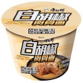 康师傅 开心桶 白胡椒肉骨桶面 12桶