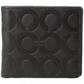 蔻驰（COACH） Op Art Embossed 男士钱包 沉稳低调