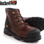 Timberland Pro 添柏岚 男士6英寸真皮防水工装靴 3.9折$70 到手￥610