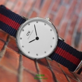 Daniel Wellington 丹尼尔惠灵顿 女士水钻彩带腕表 $47.25（$57.25-10）到手￥365
