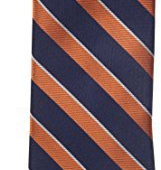 凑单！ TOMMY HILFIGER Twill Stripe 男士真丝领带