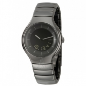 降60刀，RADO 雷达 真系列 陶瓷双显男士石英表 新低$589 约￥4044