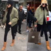 肯豆同款，UGG 女士经典款羊皮毛一体雪地靴 4色 ￥615包邮包税