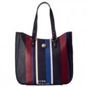 Tommy Hilfiger 女士真皮托特包 $39.99 到手￥375