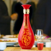 泸州老窖 福之乐白酒 52度 500ML*2瓶