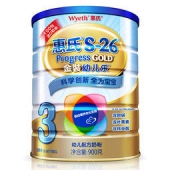 惠氏 S-26 金装幼儿奶粉 3段 900g