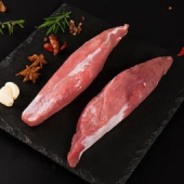 限地区： 得利斯 欧得莱黑山猪 小里脊 500g