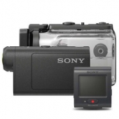 索尼（SONY） 酷拍 HDR-AS50R 运动相机监控套装 60米防水壳 实时监控器 第三代防抖 3倍变焦