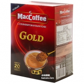 马来西亚进口，Maccoffee 美卡菲 Gold 3合1速溶咖啡 320g*4盒 ￥59.6包邮（￥39.9 双重优惠）