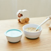 网易严选  宝宝食饭套碗组合 2只装