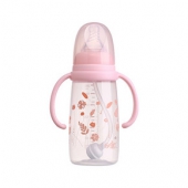 日康 标口有柄自动奶瓶 200ml