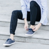 网易严选 男士系带休闲鞋