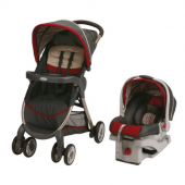 葛莱（GRACO） Fastaction 可折叠婴儿手推车 + 婴儿座椅套装 悬挂避震