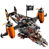 乐高（LEGO） 幻影忍者系列 70605  厄运堡垒号