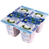 Suk i多美鲜 脱脂酸奶 蓝莓果粒味 100g*24*2件