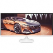LG 34UM56-W 34英寸21:9超宽屏IPS硬屏 爱眼不闪滤蓝光LED背光液晶显示器