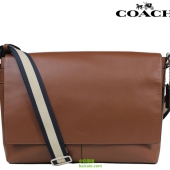Coach 蔻驰 Charles 男士单肩斜挎包 ￥1299包邮包税（￥1339+100-140）