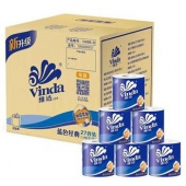 Vinda维达 蓝色经典系列卷纸 3层140g*27卷