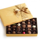 Godiva 歌帝梵 Assorted Chocolate 巧克力 金色礼盒装 36粒