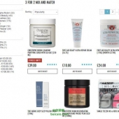 HQhair限时闪促，热卖单品混合买三免一专场 满40镑免费直邮