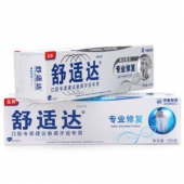 SENSODYNE 舒适达 专业修复美白180g*2+25g