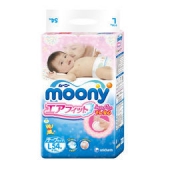 Moony 婴儿纸尿裤 L号54片