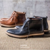 Timberland 添柏岚 男士真皮短靴 $64.99 到手￥570