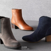 降￥60！Sam Edelman 女士真皮复古方根短靴 Prime会员免费直邮到手￥371.52
