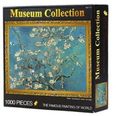 玩具堡 世界名画油画拼图平面纸质1000片 19.9元