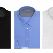 适合凑单，Calvin Klein 男士超修身衬衫 三色 $19.99 到手￥155