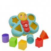 费雪（Fisher Price） 小蝴蝶配对盒 CDC22*2件 宝宝早期教育训练