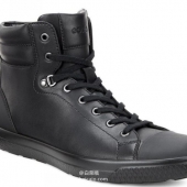 ECCO 爱步 男士真皮高帮休闲靴 $89.99 到手￥720