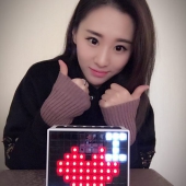 Divoom Timebox第2代LED智能蓝牙音箱闹钟 情人节最佳礼物