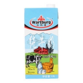 Wartburg 沃特堡 低脂牛奶 1L*2